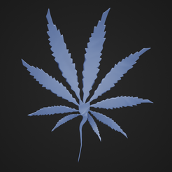 Weed_1.png Fichier STL gratuit Mauvaises herbes・Modèle à télécharger et à imprimer en 3D