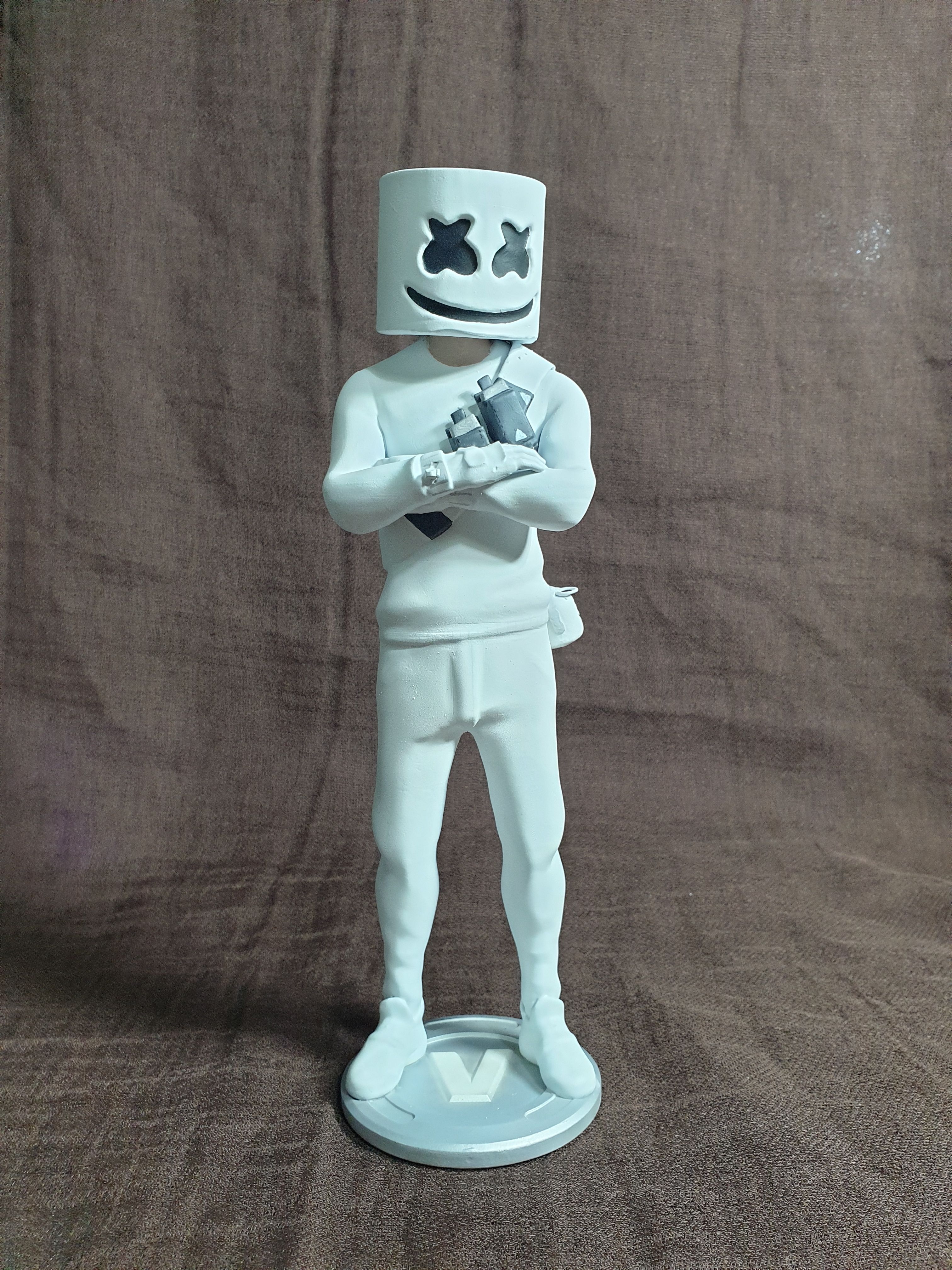 STL file FORTNITE MARSHMALLOW H 27CM・Model to download and 3D print・Cults