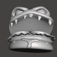 burgermimicmonster8.jpg BURGER MIMIC MONSTER FIGURE MODEL SCULPTURE STATUE ORNAMENT