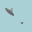 rd-1.png Shark Fin and Tail - Creative Decoration - STL Printable