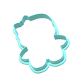 2.png Pink Gingerbread Cookie Cutter | STL File