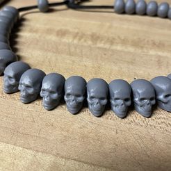 IMG_1225.jpeg Skull Jewelry Bead Necklace Pendant