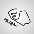 Sao-Paula.png Fichier 3D Pistes de la F1 2023・Objet pour impression 3D à télécharger
