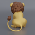 Colored_Back.png Cartoon Lion