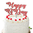 pastel_Happy_B_Day.png ケーキトッパー「Happy B Day」