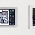 WallTablet_02.jpg Free STL file Wall Tablet - Fully Kiosk Home Assistant・3D printable model to download