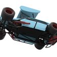3.jpg Diecast Vintage Asphalt Modified stock car V2 with wing Scale 1:25