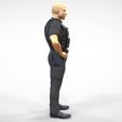 P1.6.jpg N1 American Police Officer Miniature 3D print model
