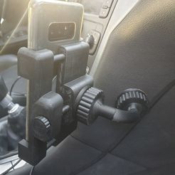 Resized_20190331_191821.jpg STL-Datei car holder universal smartphone phone・Design für 3D-Drucker zum herunterladen