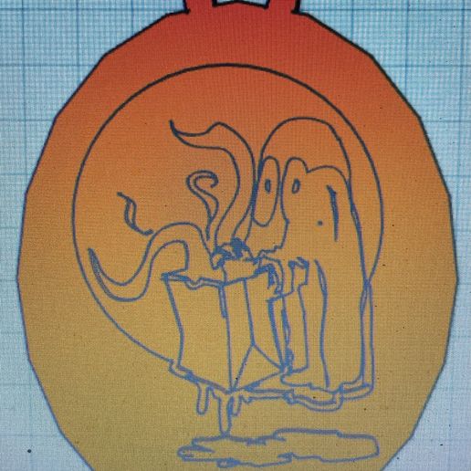 Bloody Trick or treat Ghost 3D model