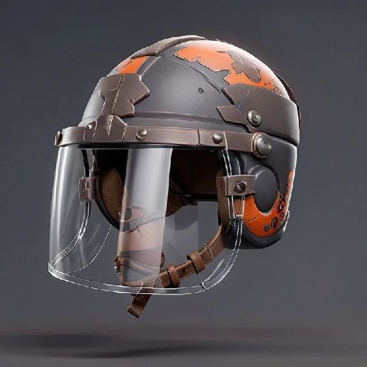 🪖 Camouflage Riot Helmet - 3D STL Printable・ archivo STL para Impresión ...