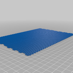 honeycomb_mesh.png Archivo STL gratuito malla de panal・Design para impresora 3D para descargar