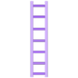 escalera_15cm.stl escalera 15 cm Ladder