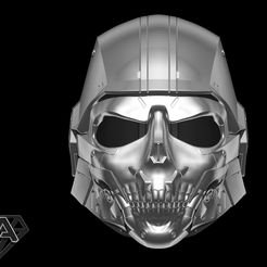 1.jpg Archivo STL Casco personalizado Skullmetal・Objeto imprimible en 3D para descargar