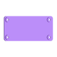 base.stl Case for RPI Zero W USB-A Addon Board