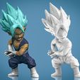 Vegito-18.jpg Vegito Dragon Ball 3D Printable