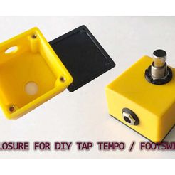 ENCLOSURE FOR DIY TAP TEMPO / FOOTSWE Enclosure for DIY tap tempo / footswitch