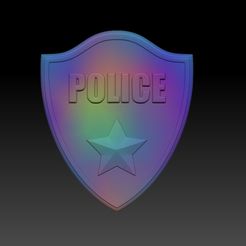 polecia.jpg Файл STL police badges - MOLD BATH BOMB, SOLID SHAMPOO・Шаблон для 3D-печати для загрузки