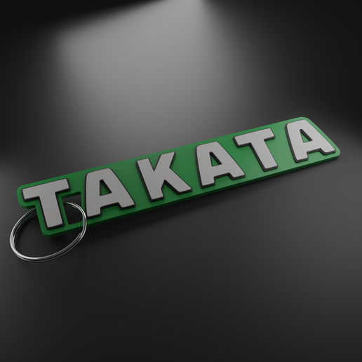 🗝️ Takata keychain・ STL File for 3D printing・Cults