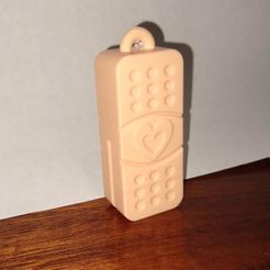 curita-ampolla1.jpg Download STL file Band Aid ampoule opener • 3D printer template, smartmendez