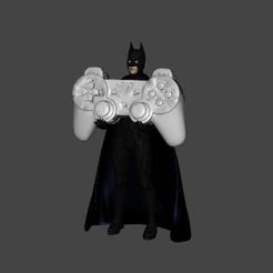 Screenshot_14.jpg STL-Datei Batman PlayStation Controller-Halter・Design für 3D-Drucker zum herunterladen