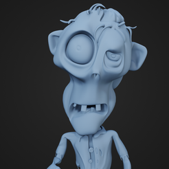 Zombie3.png STL file Funny Zombie・3D printable model to download