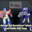 TF_Tablets_FS.JPG Autobot and Decepticon Tablets from Transformers Netflix WFC Siege