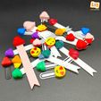 IC06.jpg 5 bookmarks and 5 paper clips - special Valentine’s Day