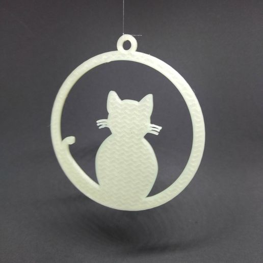 Cat 1 Christmas Sphere 3D model