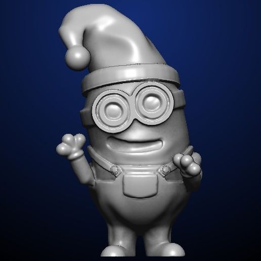 Christmas Minion 3D model