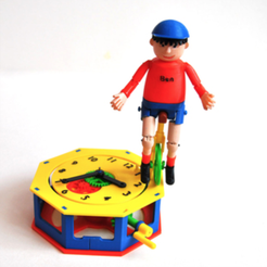 Capture d’écran 2018-04-25 à 09.44.02.png Бесплатный STL файл Automata-4 Ben rides around the clock・Модель 3D-принтера для скачивания