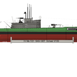 O21-submarine-RZ-aanzicht.png O21 Class Submarine WW2 Dutch 1940-1956 Static model