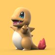 CuboneCharmander02.jpg POKEMON - CUBONE x CHARMANDER