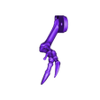 trex_arm_R.stl Fichier STL gratuit L'Ergosaurus Rex (Poppy Ergo Jr avec des pièces imprimées T-Rex 3D)・Plan à télécharger et à imprimer en 3D