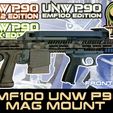 UNW-P90-PE-ETHA-2-MAG-mount-low.jpg UNW P90 MAG MOUNT FOR THE PLANET ECLIPSE ETHA 2, EMEK AND EMF100