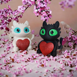 photo-1.png TOOTHLESS Crochet Valentines Version ( Support Free )