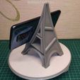 IMG_20210309_200619.jpg Download STL file UNIVERSAL PHONE AND TABLET STAND – EIFFEL TOWER (STL + STEP files) • 3D printer template, alexlpr