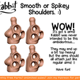 62.png [KABBIT ADDON] 6 Arm Chest for Kabbit - (For FDM and SLA Printing)