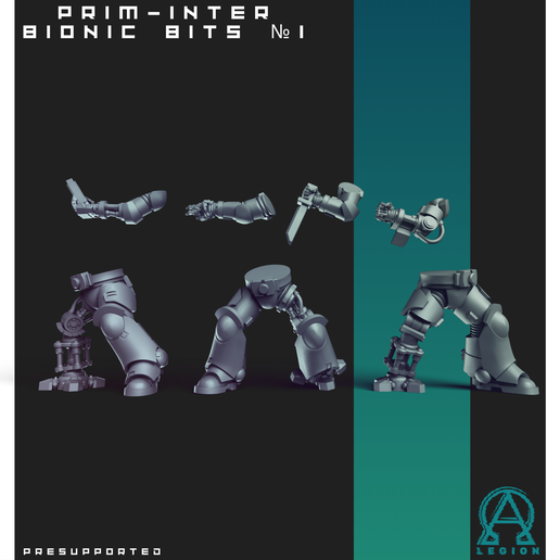 PRIM-INTER bionic bits #1 [PRE-SUPPORTED].