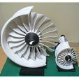 00-Fan-Module-Assy04.jpg STL file Geared Turbofan Engine (GTF), 10 inch Fan Module・Model to download and 3D print