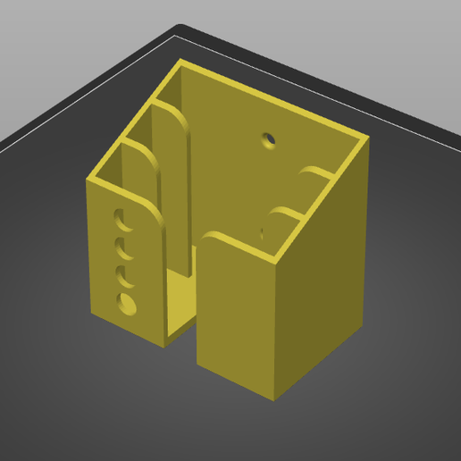 2.png Archivo 3MF soporte de pared para cargar celular・Modelo imprimible en 3D para descargar, TRESDETRES