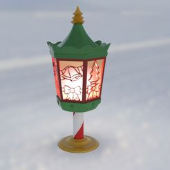 Christmas_Latern_2019_thingiverse.jpg STL-Datei Christmas Lantern kostenlos・Design zum 3D-Drucken zum herunterladen