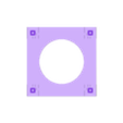 Lantern base.stl Фонарь Minecraft с настенным креплением