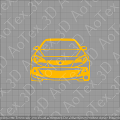 1 (1).png Archivo STL Llavero Opel Astra J・Plan imprimible en 3D para descargar