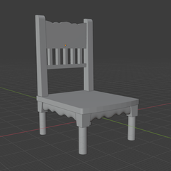 Chair.png Free 3D file Playmobil chair・3D printer design to download