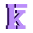KM.stl Letters and Numbers FERRARI | Logo