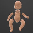2024-03-10-11_17_07-left_hand-‎-3D-Builder.png Male Realistic Reborn baby doll for kids - High detail parts
