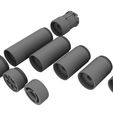 2.jpg Parts exchangeable silencer/suppressor for airsoft BB and gelblaster