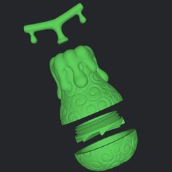 Captura-de-Pantalla-2023-05-18-a-las-23.30.23.jpg STL file GRINDER AKUMA NO MI - DORU DORU - ONE PIECE GRINDERKING 4 PARTS 70X70X120 MM EASY PRINT. PRINT IN PLACE.・3D print design to download