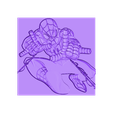 spiderman_lito.stl Fichier STL gratuit SPIDERMAN lithophanie・Modèle pour impression 3D à télécharger